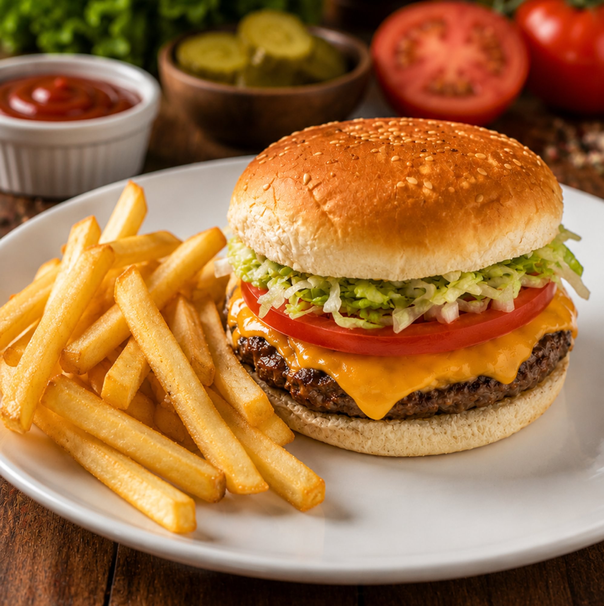 Cheeseburger Combo