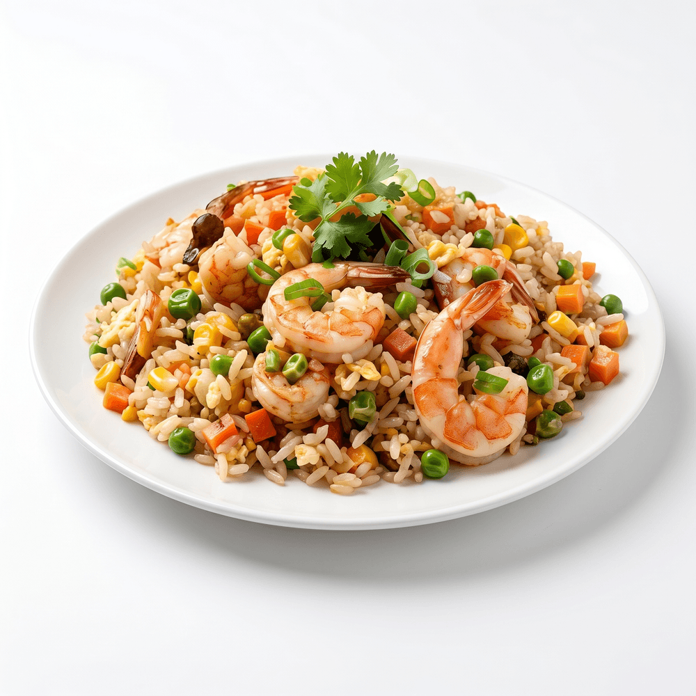 Grilled Shrimp Rice Bowl