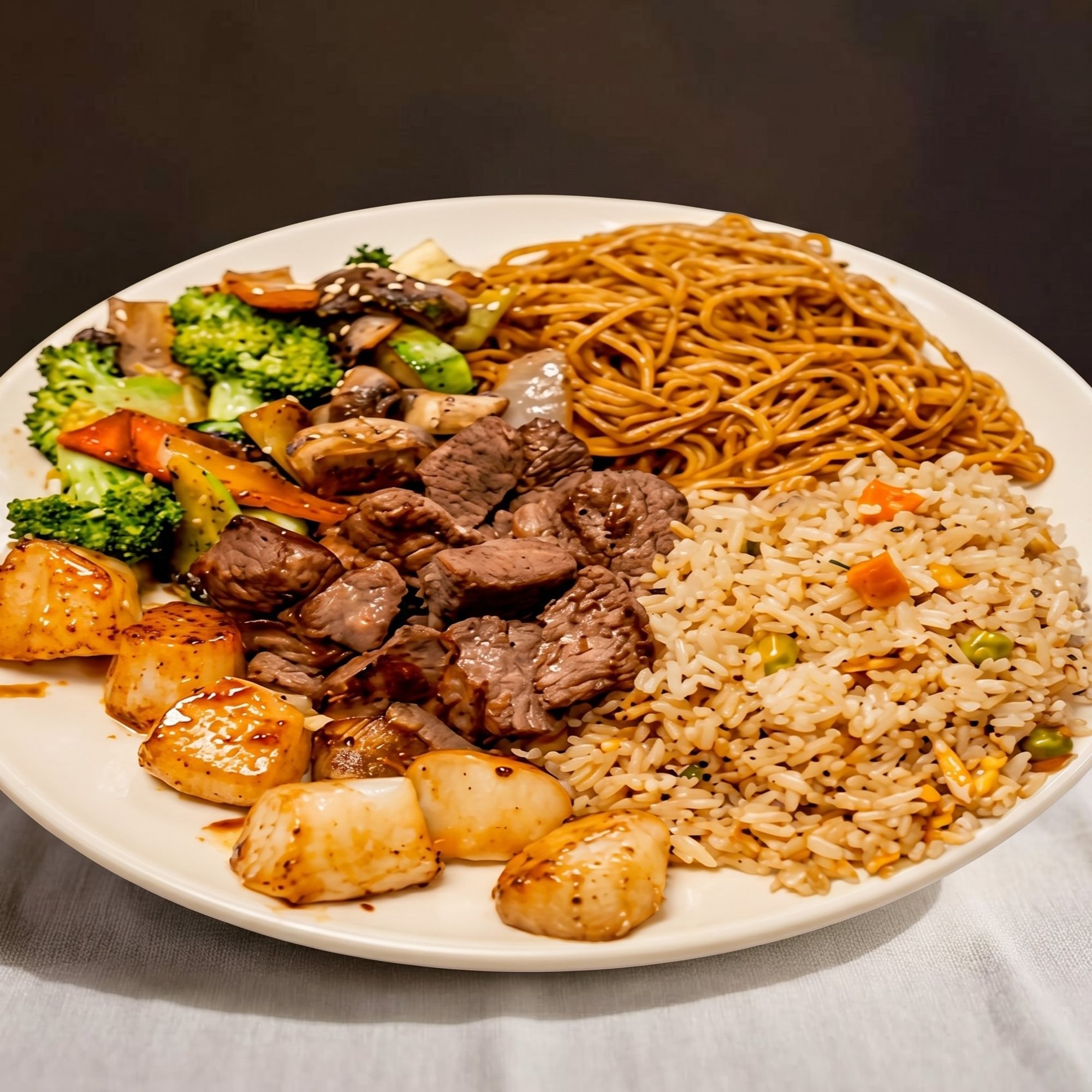 Filet Mignon & Scallops Combination