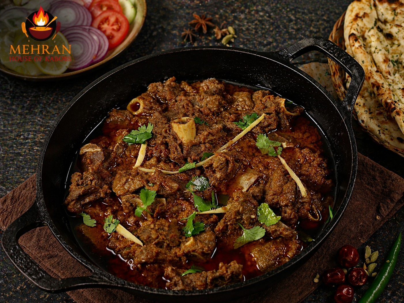 Goat Karahi (For Two)