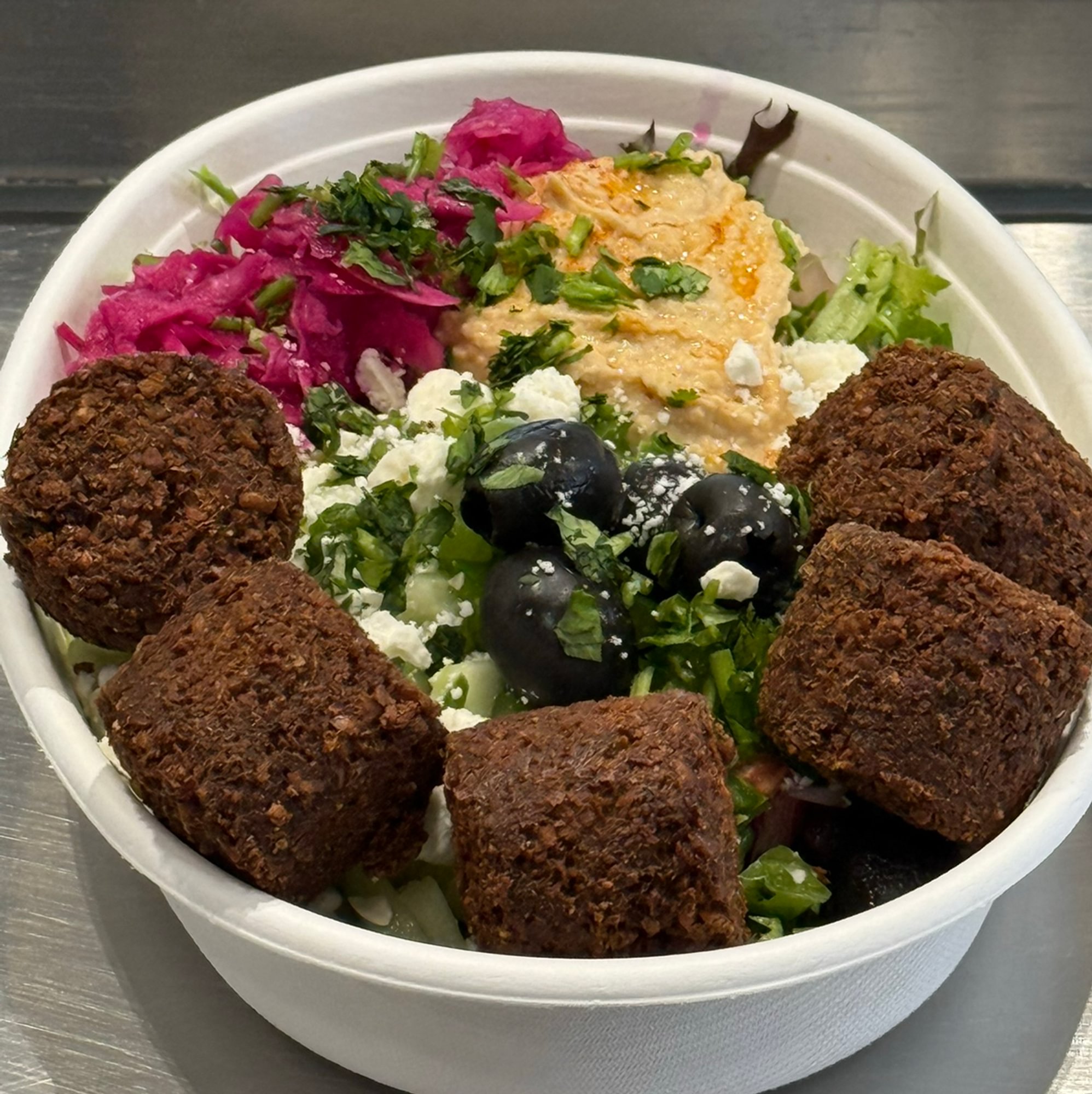 Falafel Rice Plate