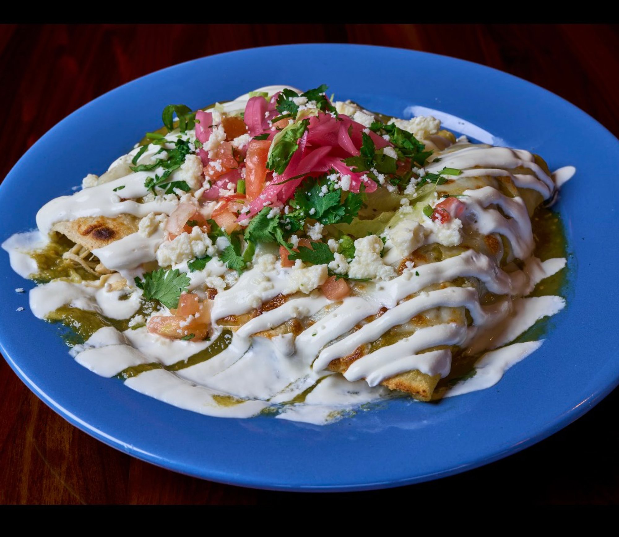 Enchiladas de Huerto Enchilada