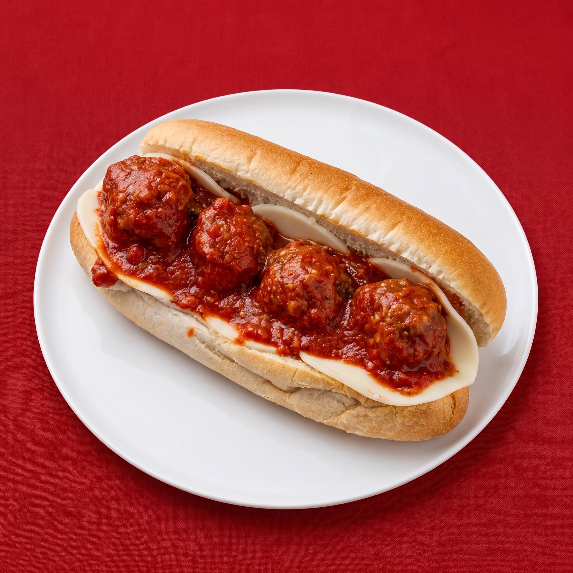 Meatball Parmesan Sub