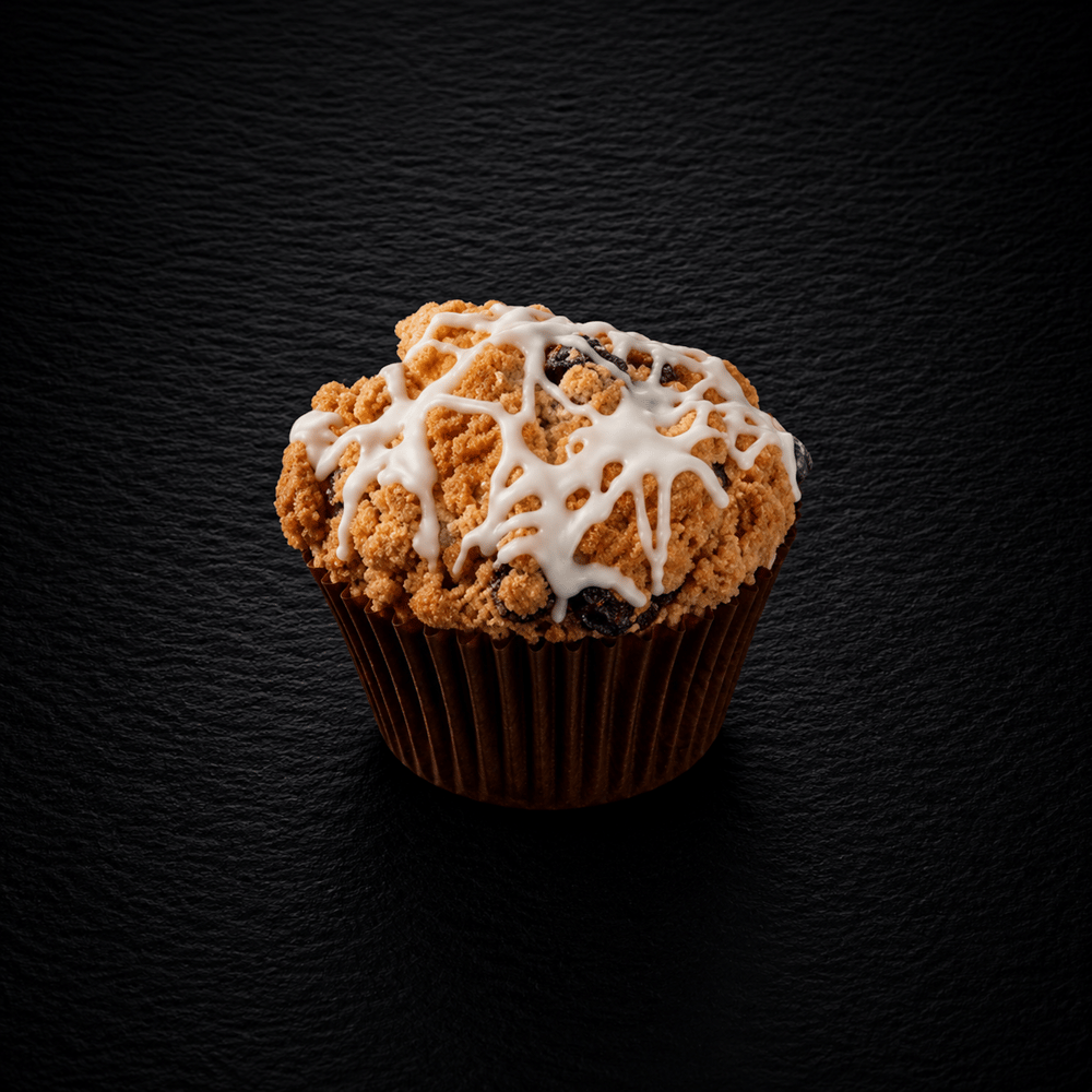 Whole Grain Blueberry Banana Muffin