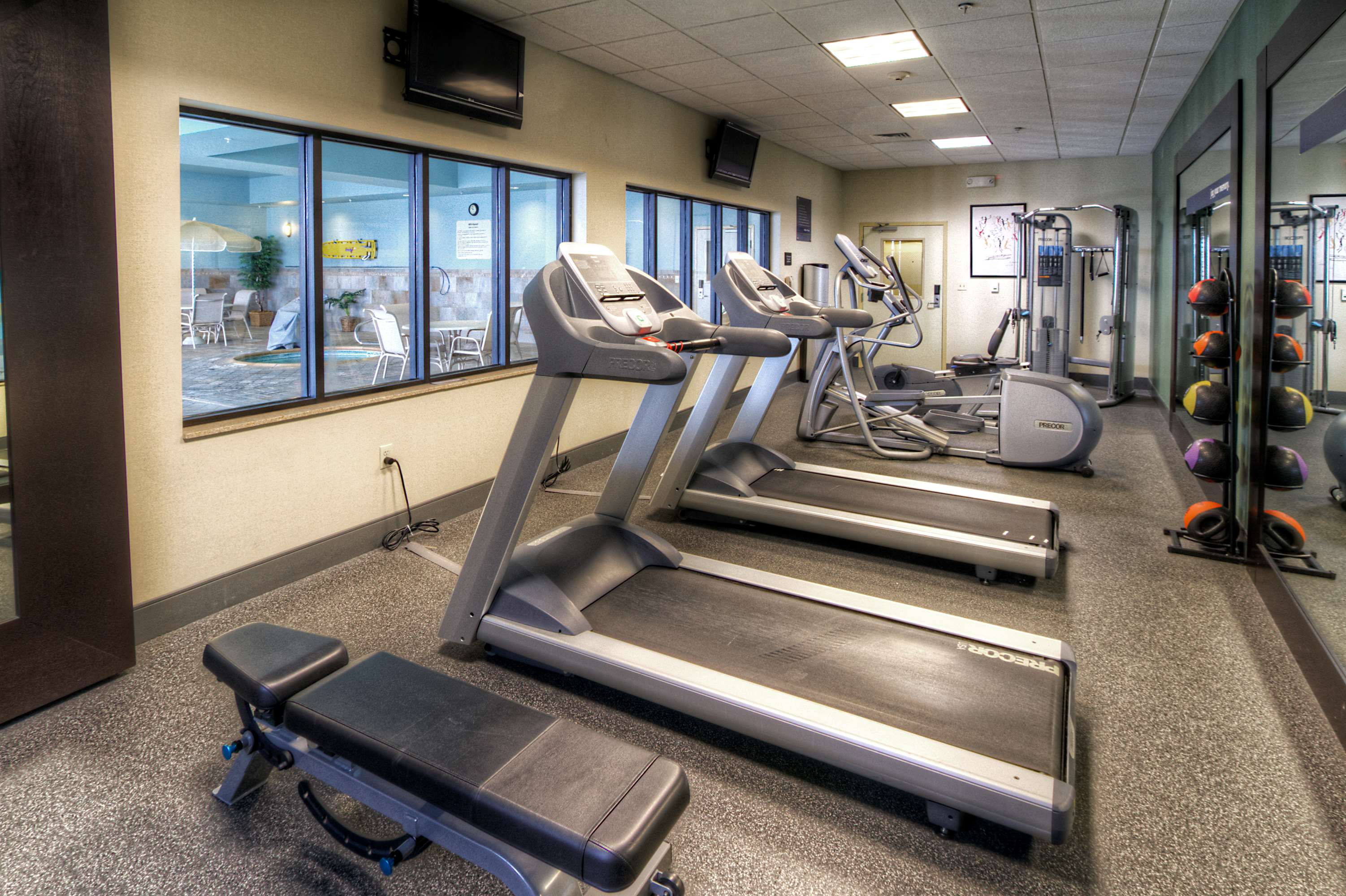 Health club  fitness center  gym