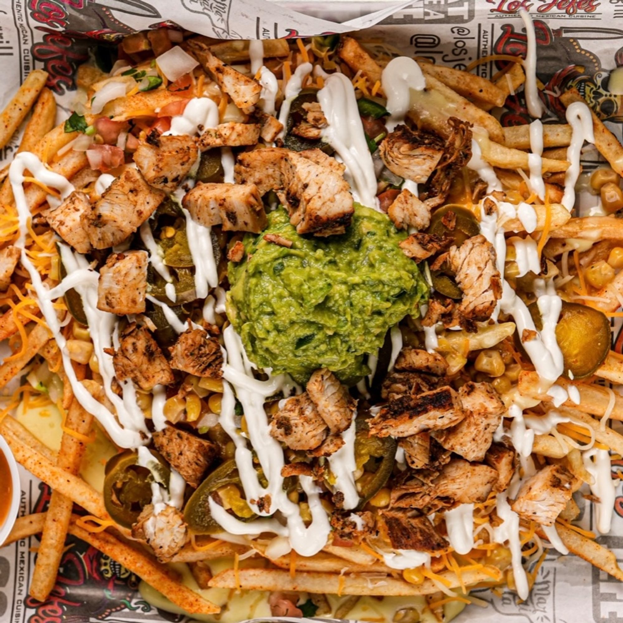 Jefes loaded fries