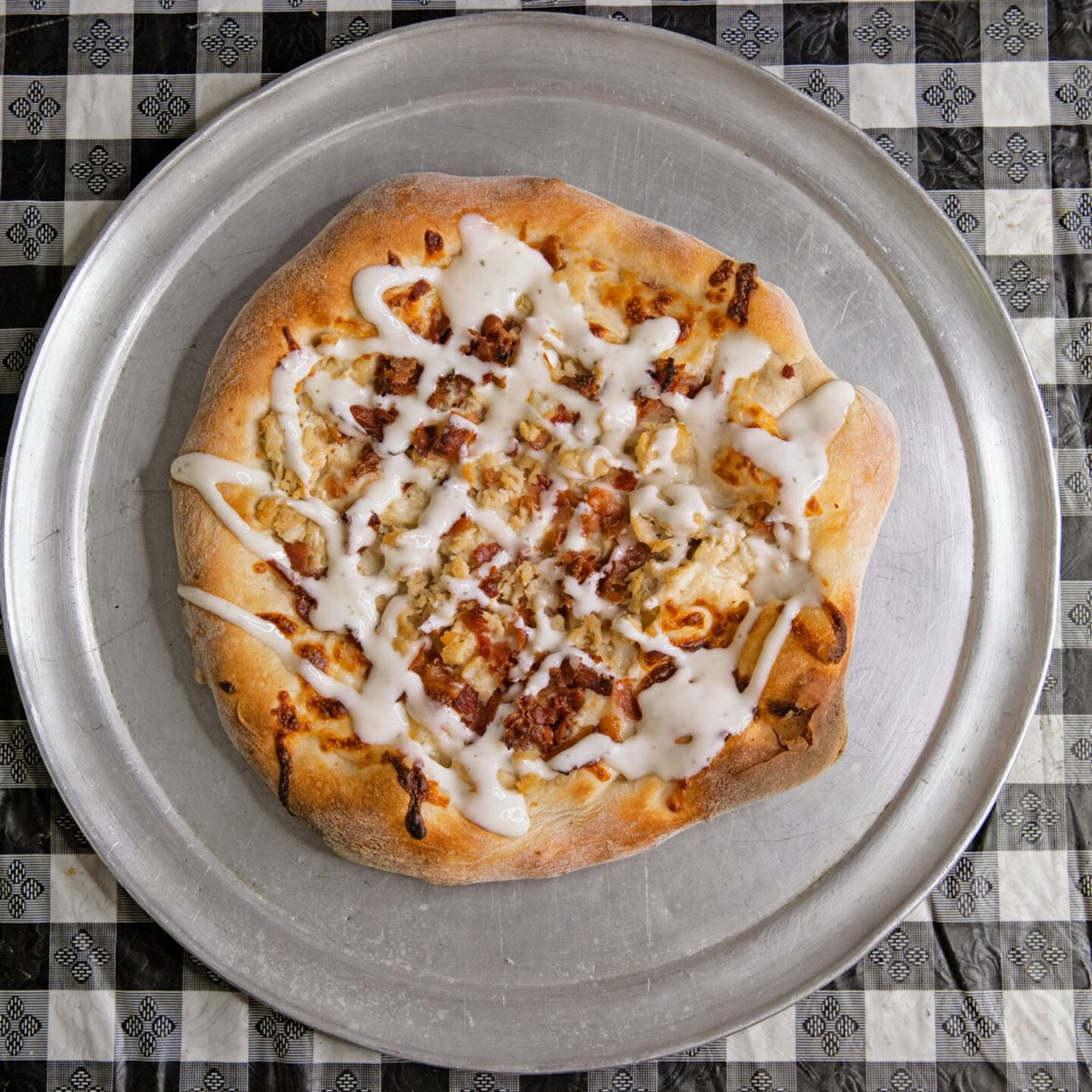 Chicken Bacon Ranch Pizza
