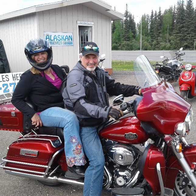 A great visit and rides for Becky Hansen from KLOVE.