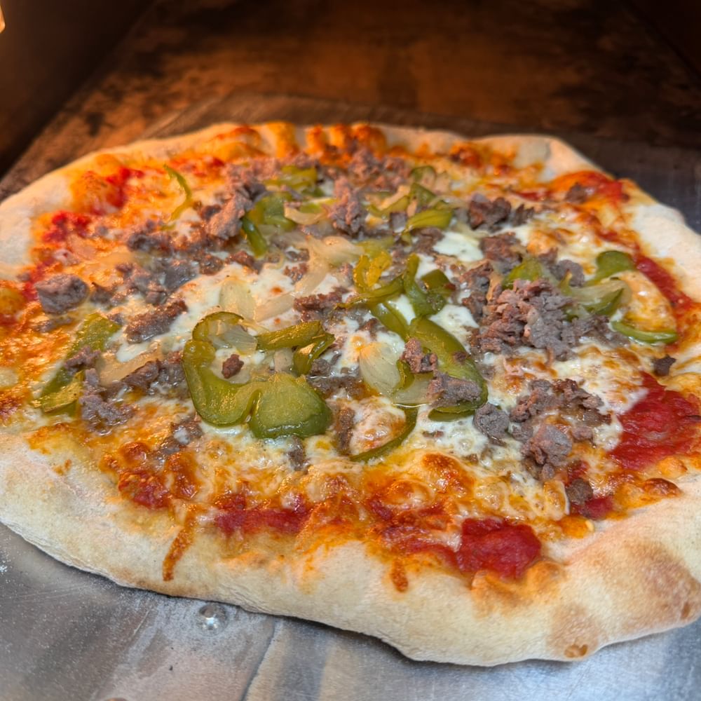 Cheesesteak Pizza