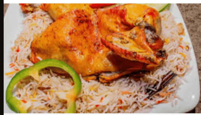 Half Chicken Mandi