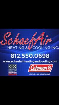 Schaef-Air Heating And Cooling Inc. Logo