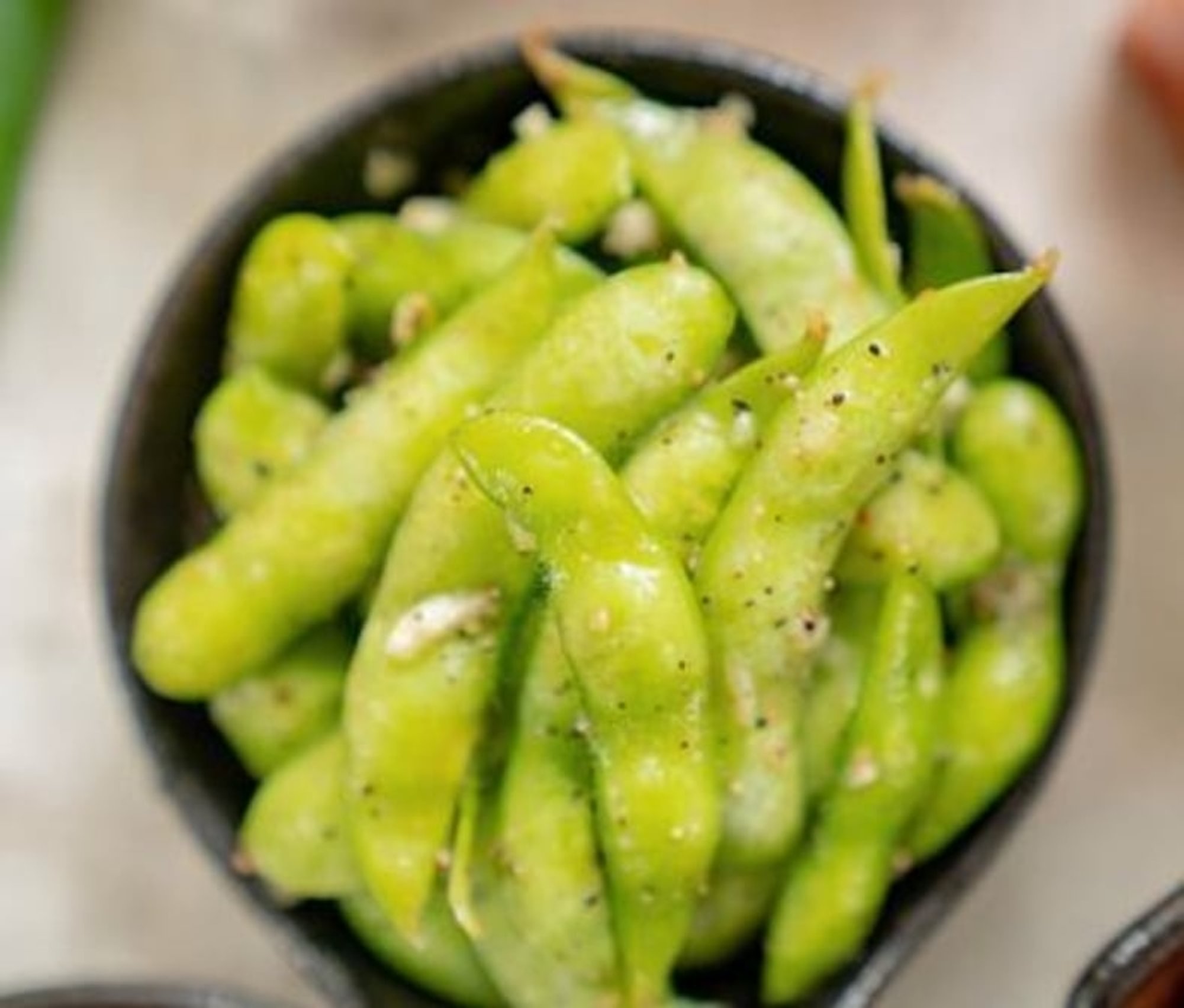2 Garlic Edamame