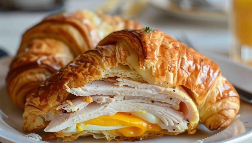 Turkey, Egg & Cheese Croissant