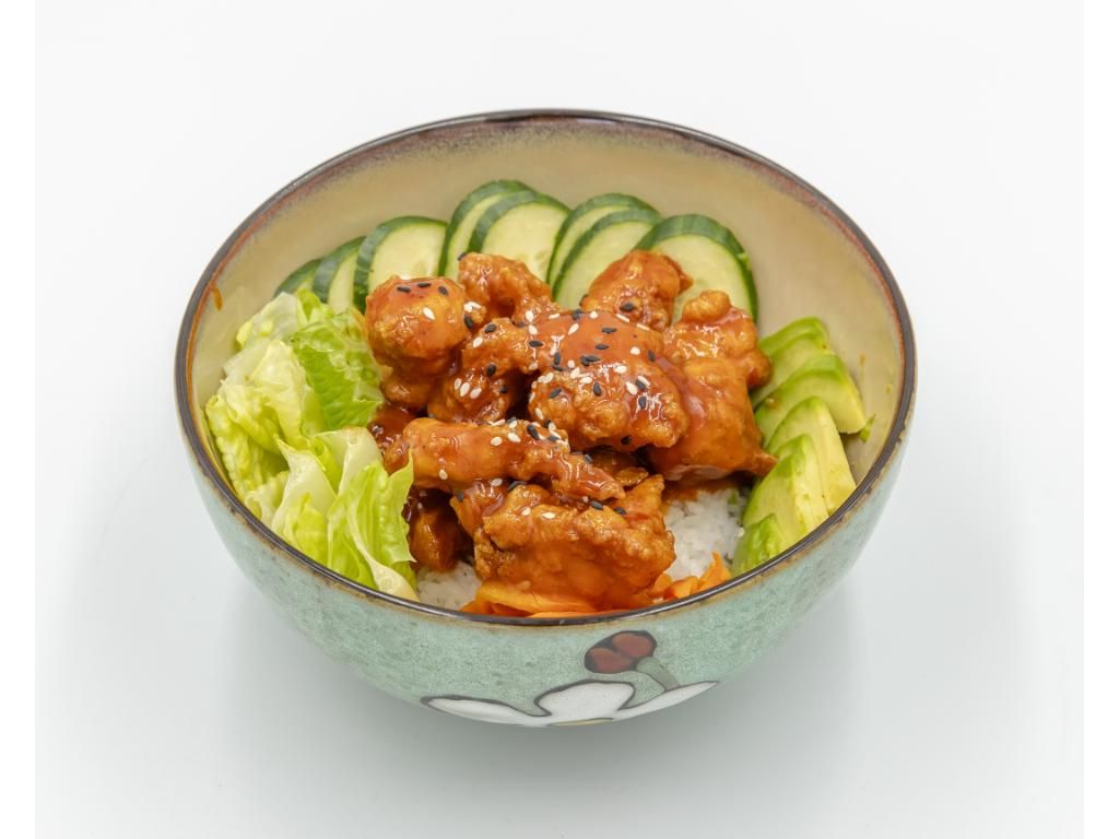 Spicy Chicken Korean Bowl