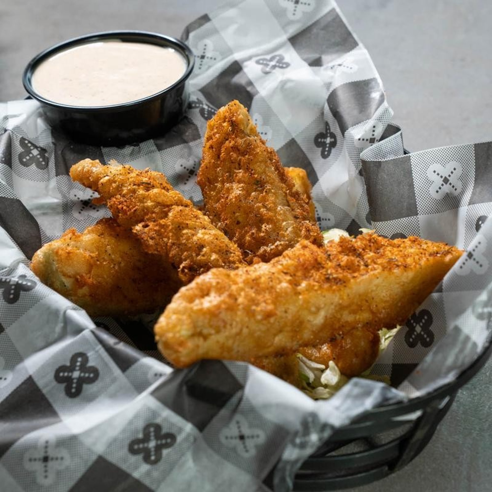 Cajun fried pickles