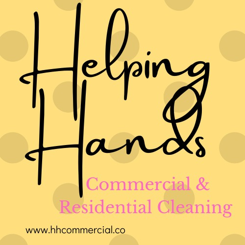 Helping Hands Commerical &amp; Residential Cleaning Services Logo