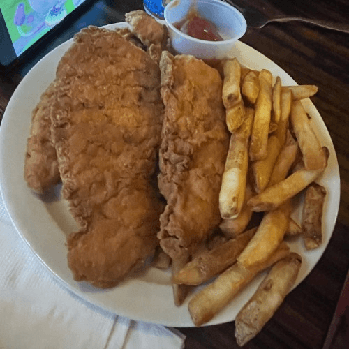 KIDS MEAL Chicken Fingers w/fries