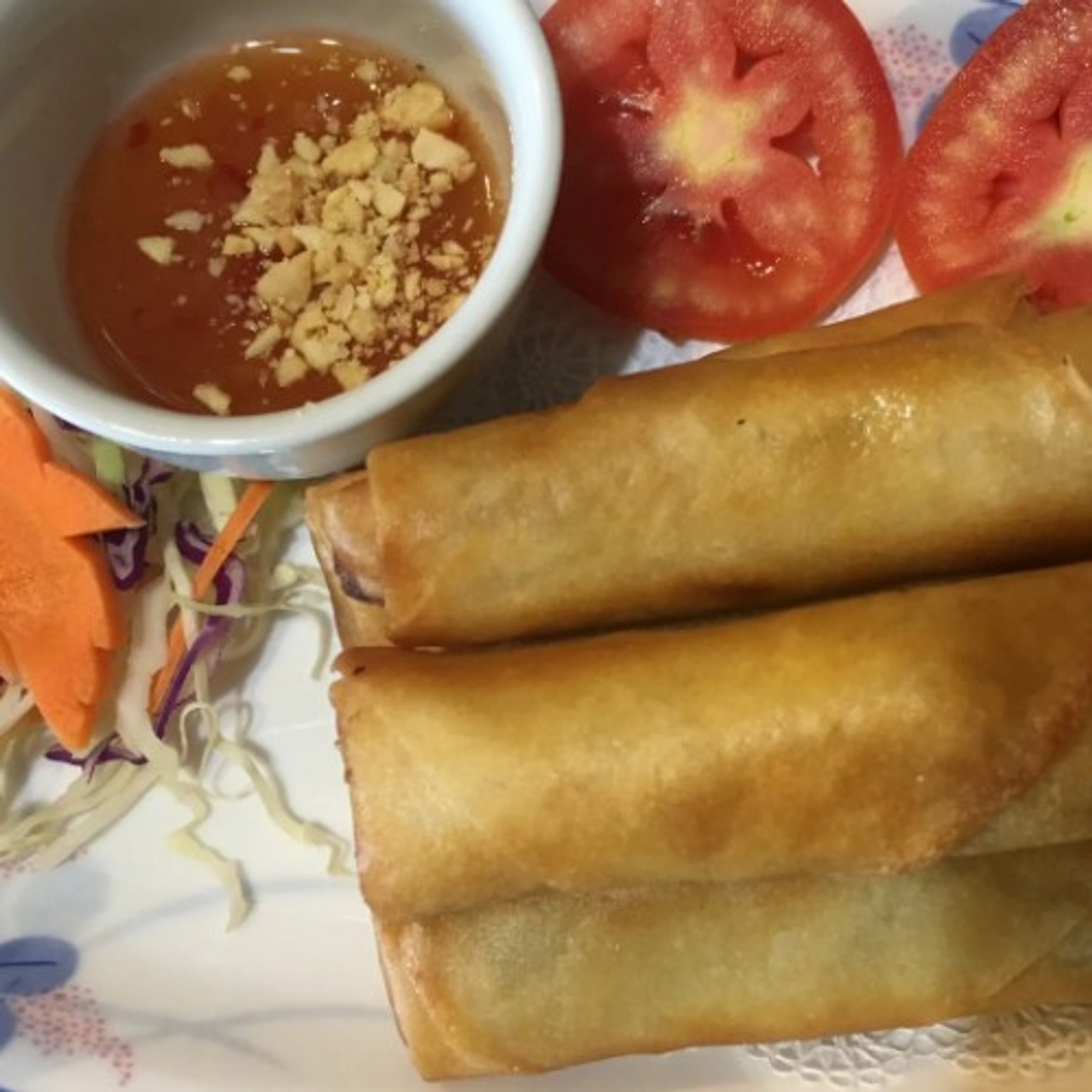 1. Crispy Spring Rolls (5)