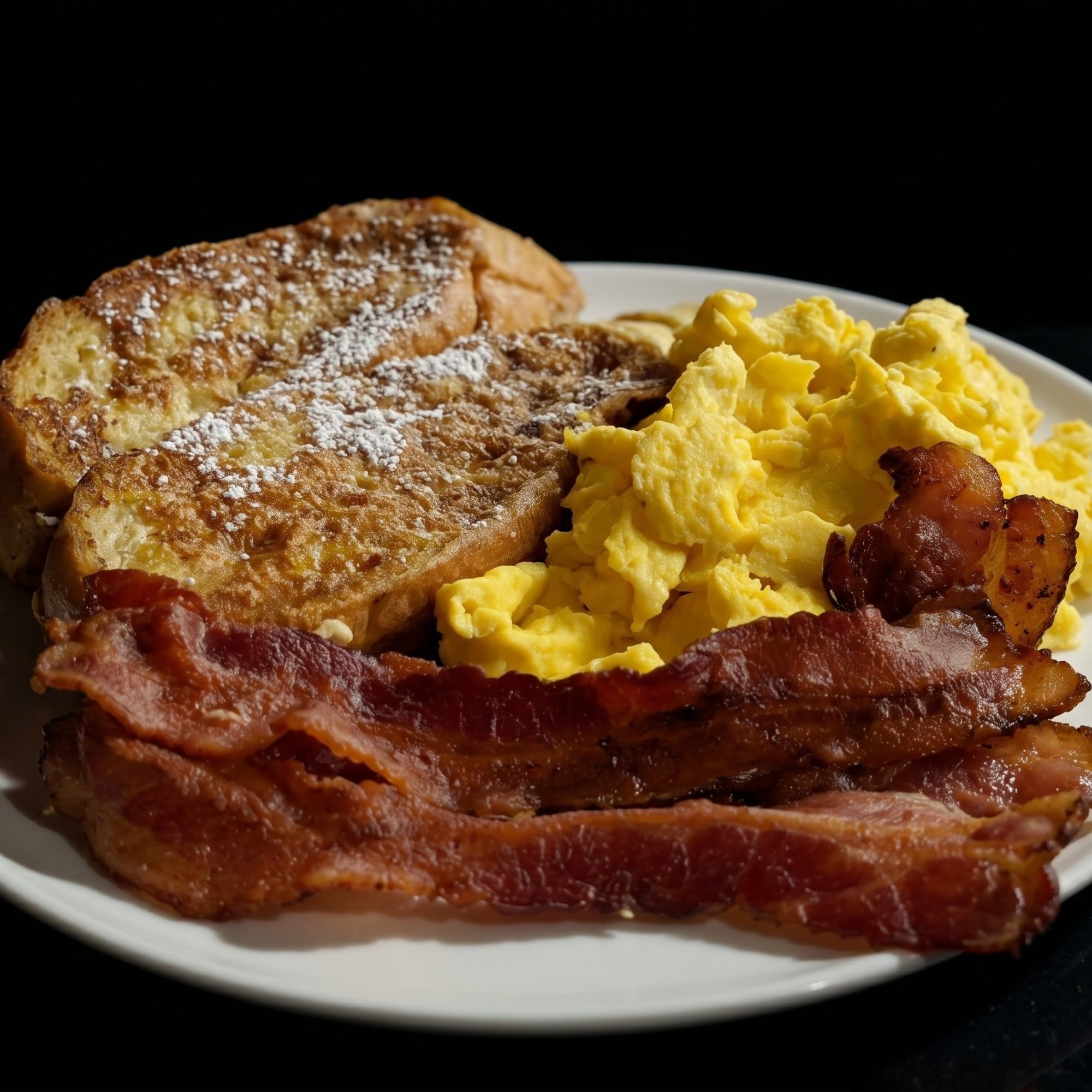 Chef Chris's Famous French Toast, Eggs & Meat