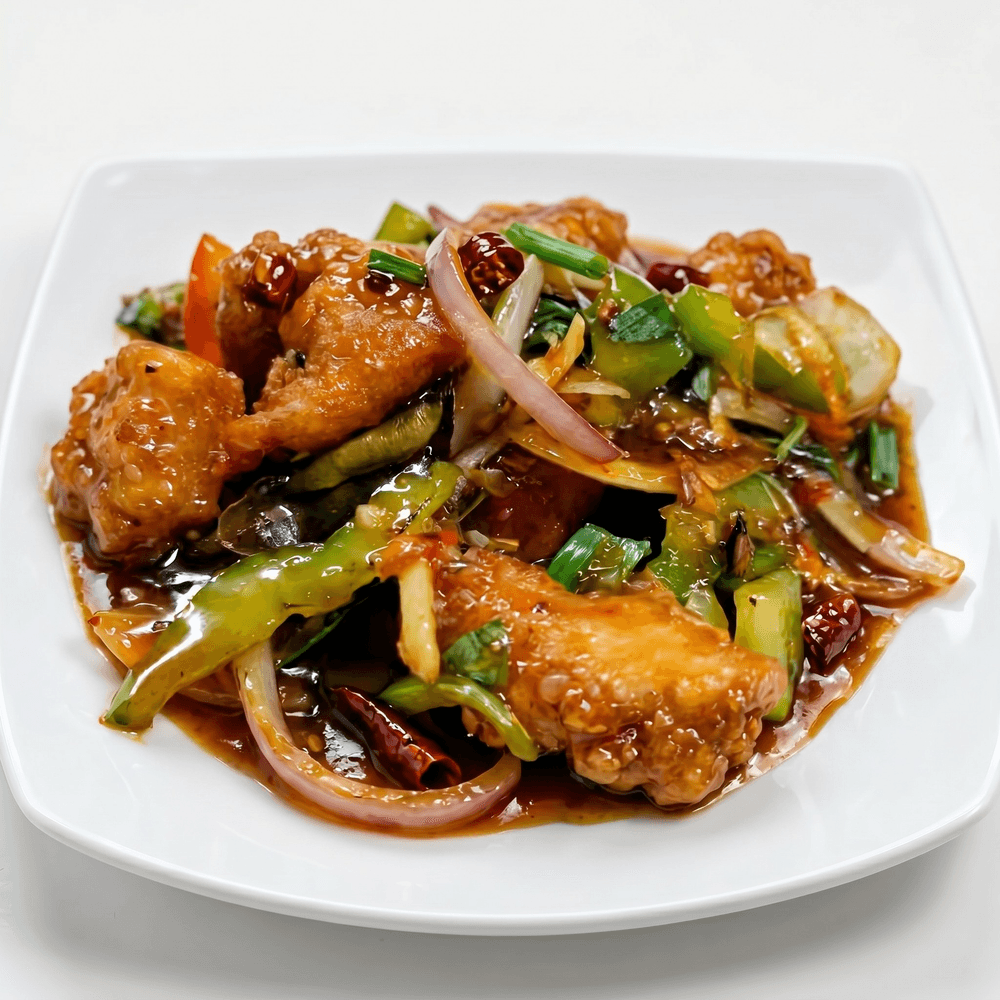 Pla Tod Rad Prik (Deep Fried Chili Fish)