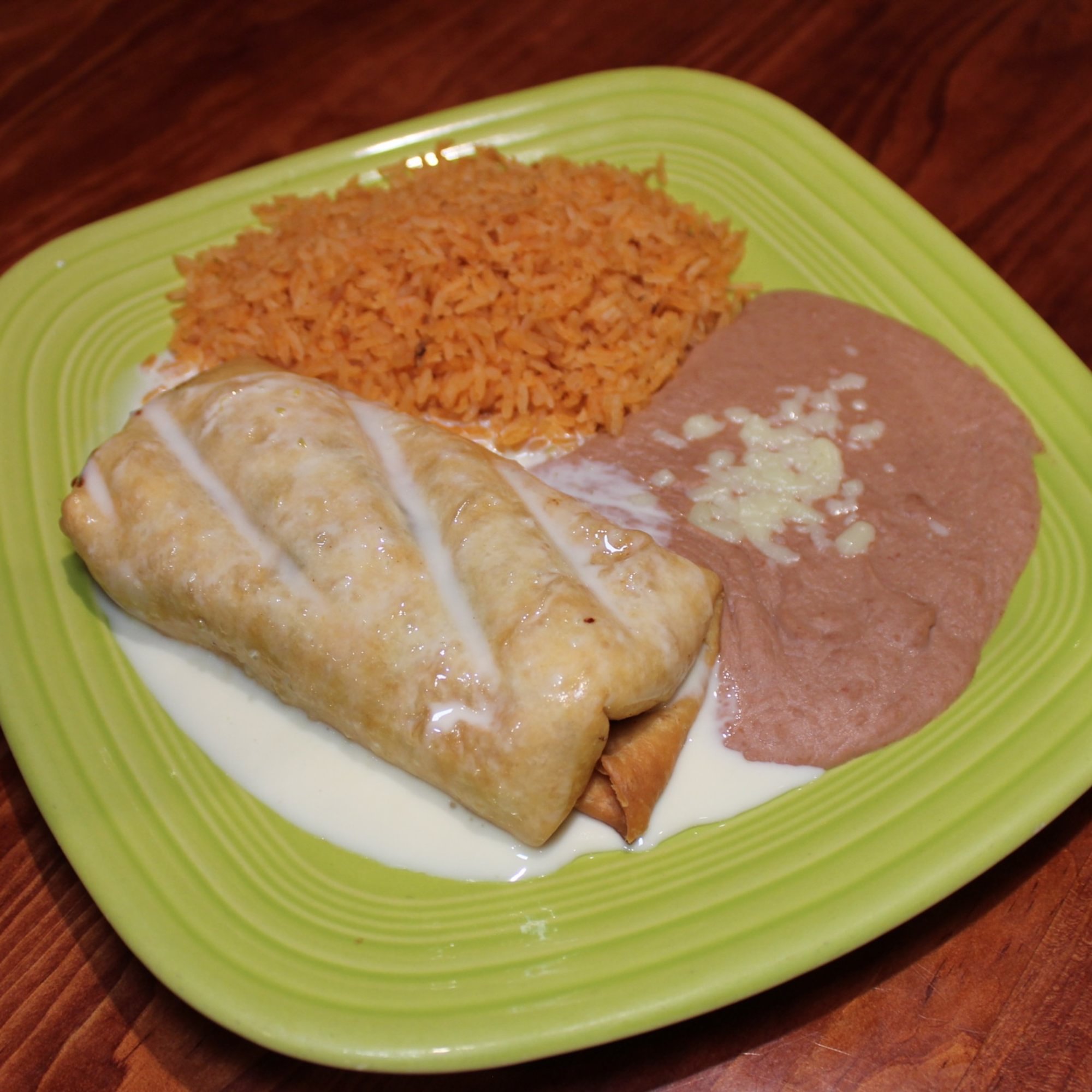 Shrimp Chimichanga