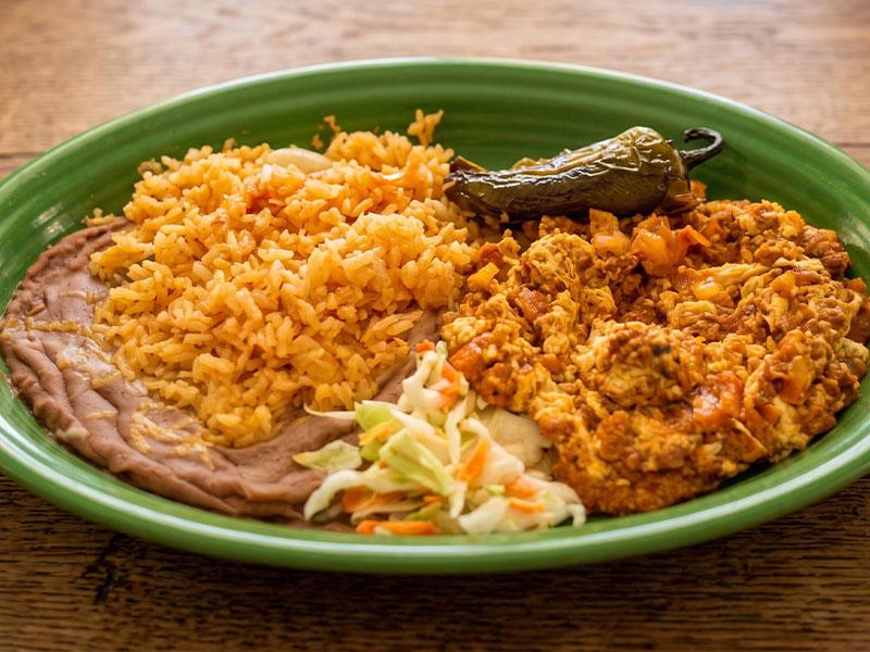 L/Huevos Con Chorizo