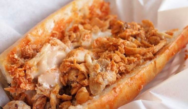 Buffalo Chicken Cheesesteak Sandwich