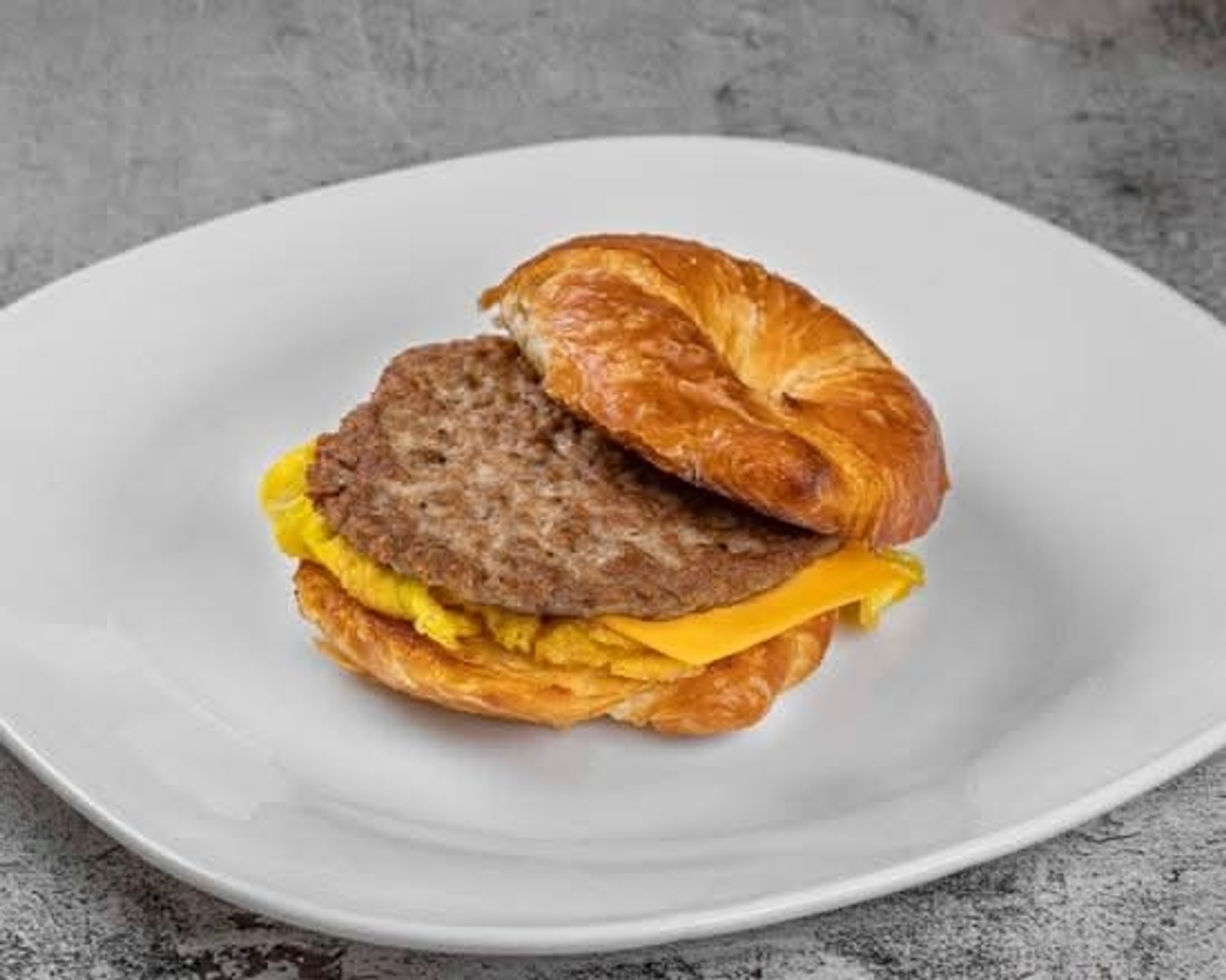 Sausage and Egg Toast Sandwich