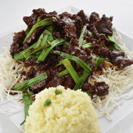 Mongolian Beef or Chicken