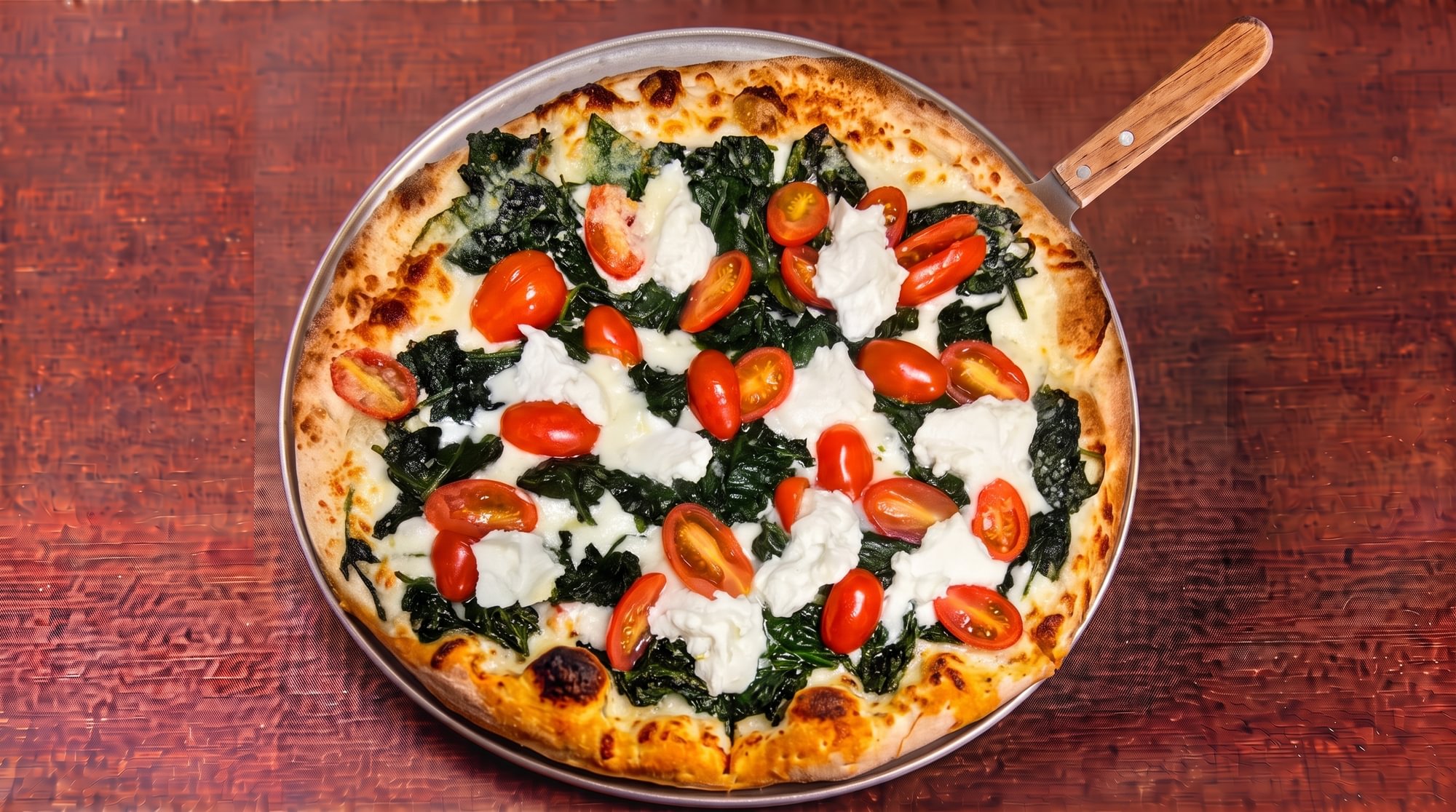 Spinach & Ricotta Pizza