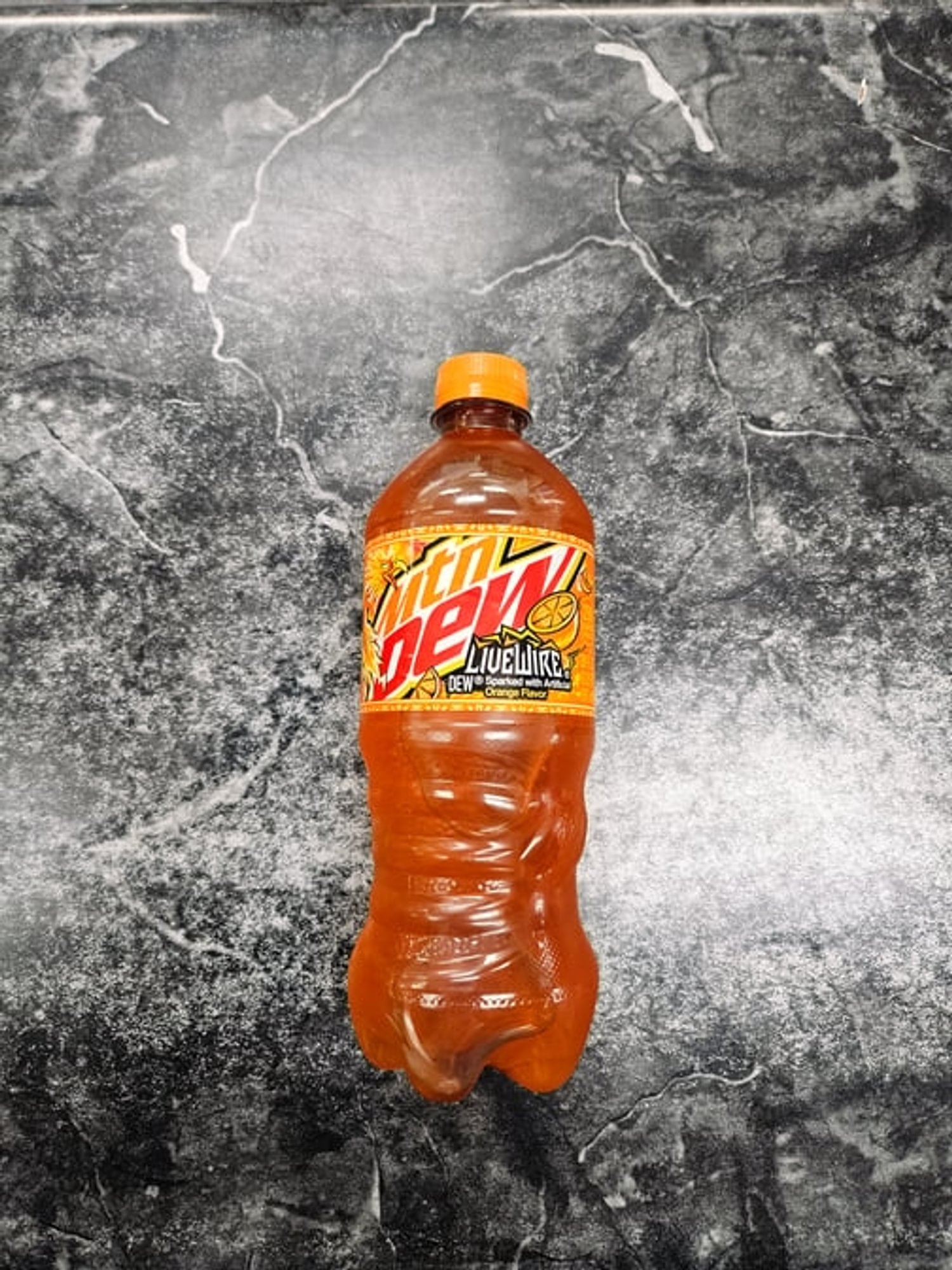 Mtn Dew Live Wire Orange 20 oz