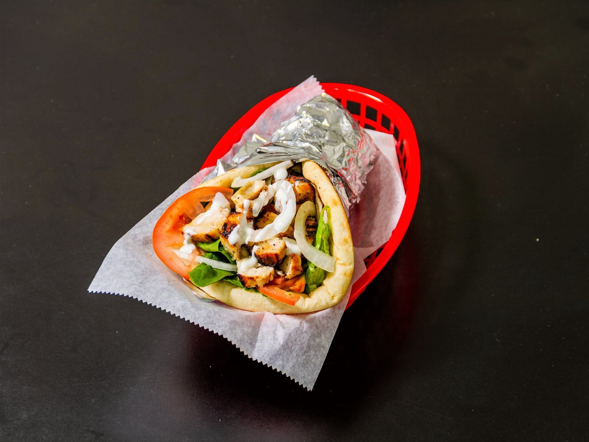 Chicken Kabob Wrap