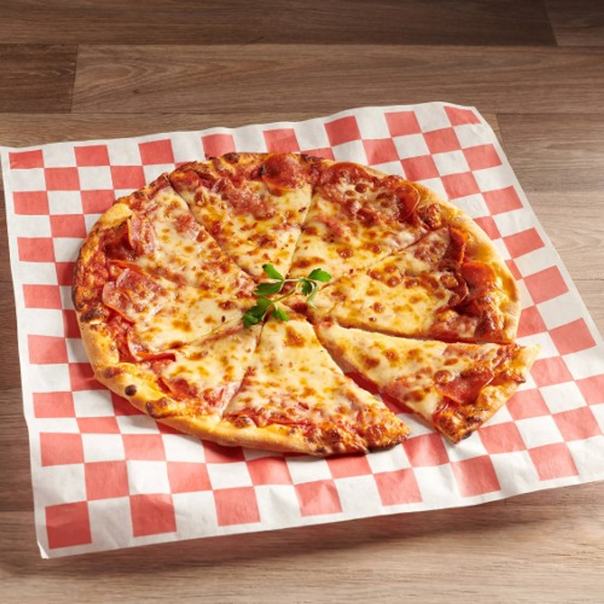 Canadian Bacon & Pineapple Pizza
