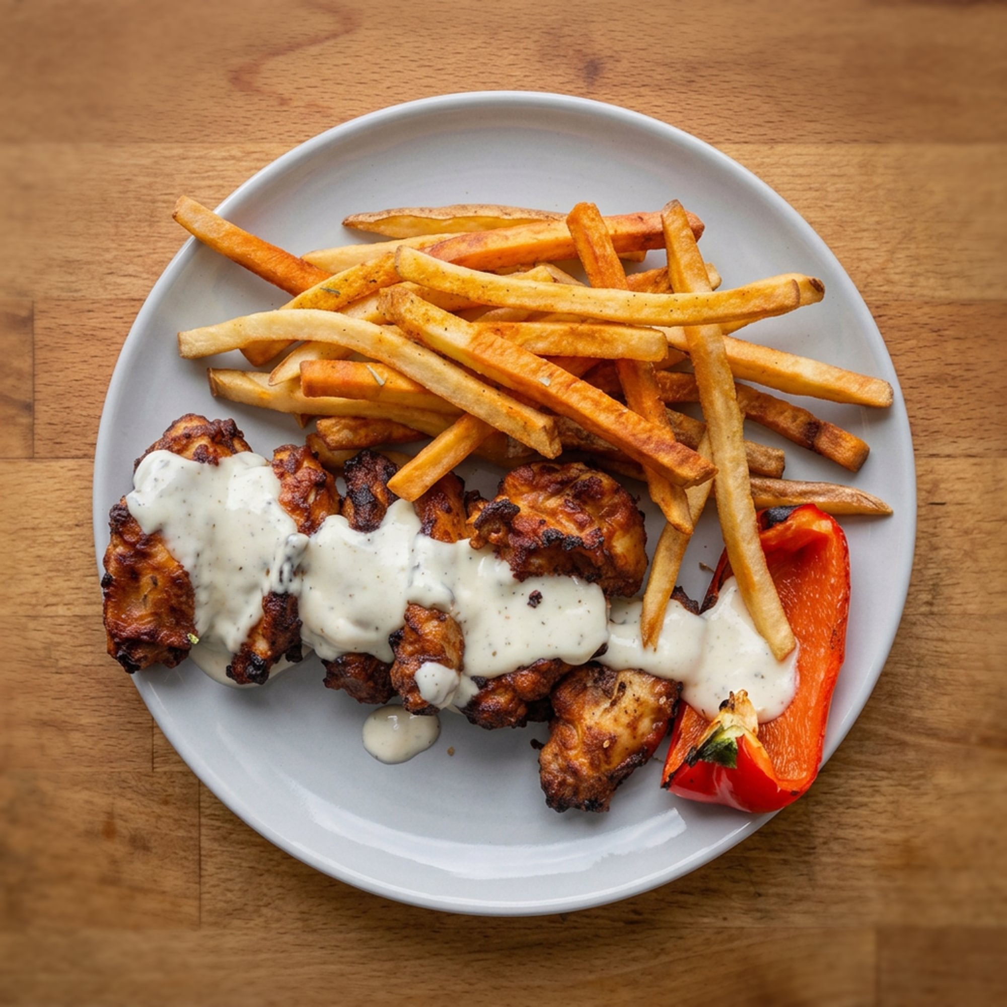 Fire Chicken Wings Platter