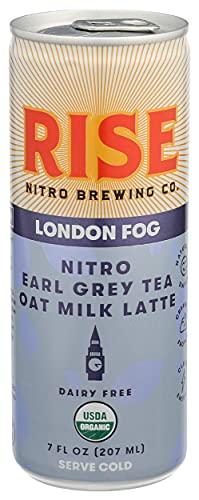 Rise London Fog Nitro Earl Grey Tea Oat Milk Latte 7oz