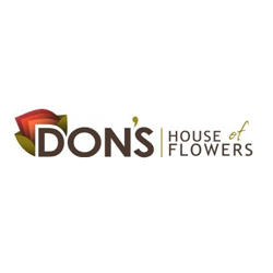Don&apos;s House Of Flowers Logo