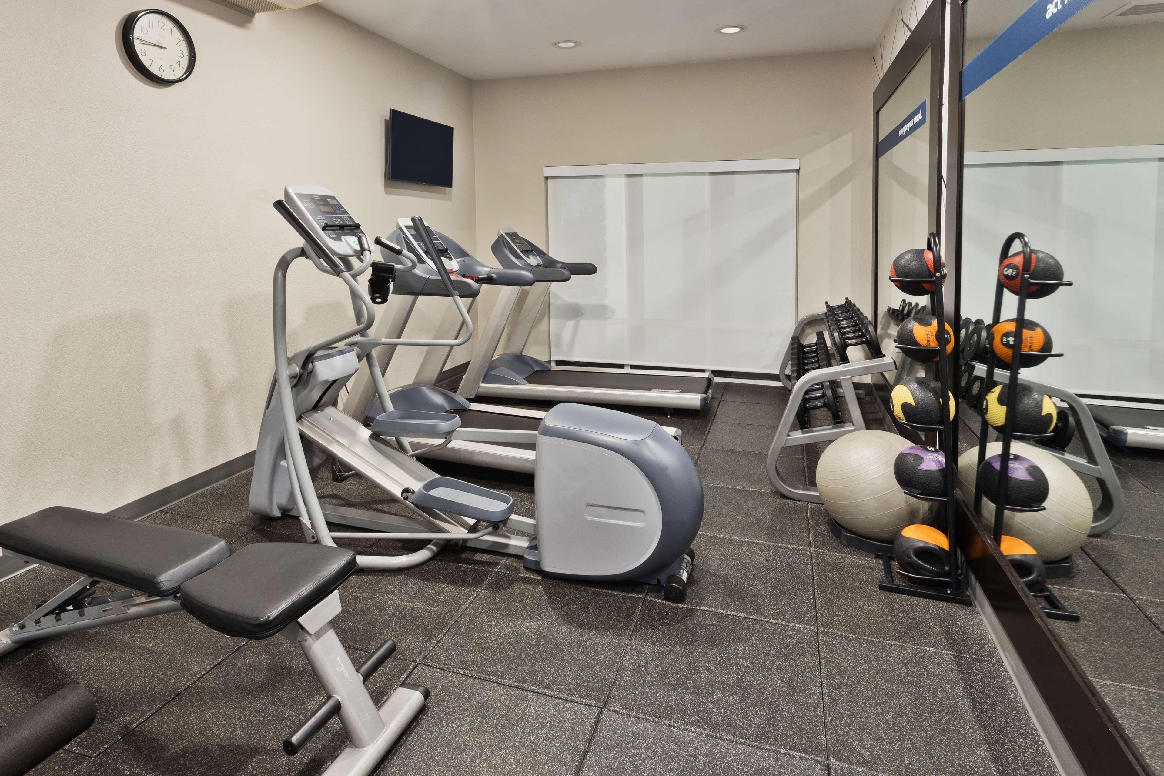 Health club  fitness center  gym