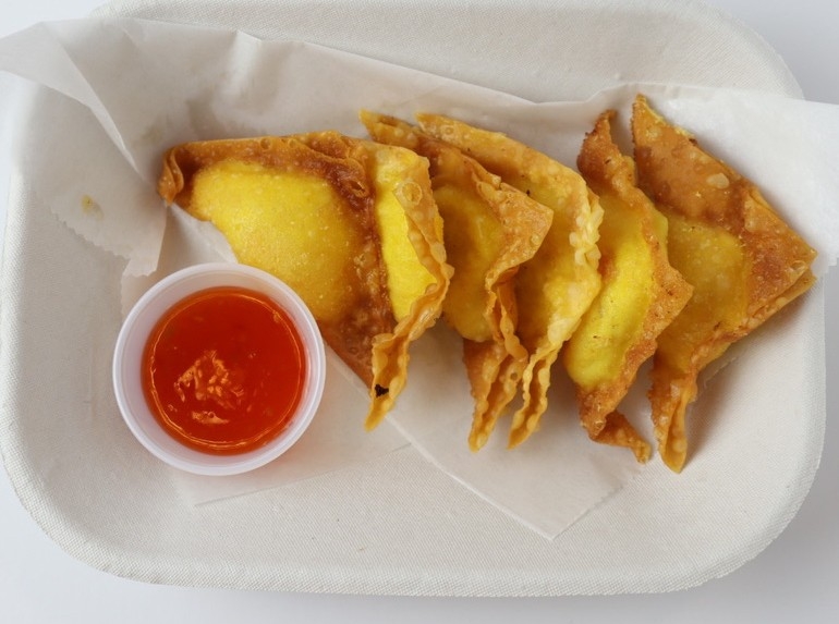Crab Curry Rangoon (Crispy Fried)