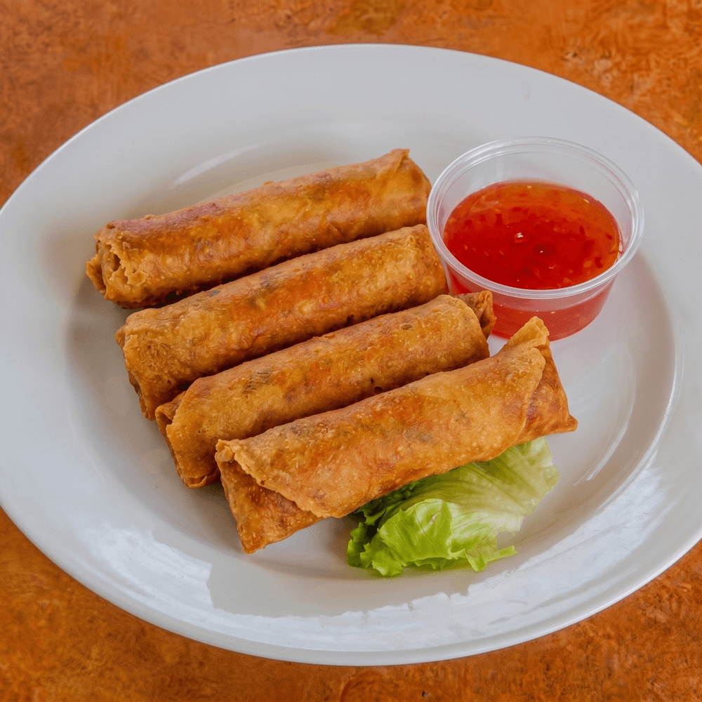 Vegan Egg Rolls (4)