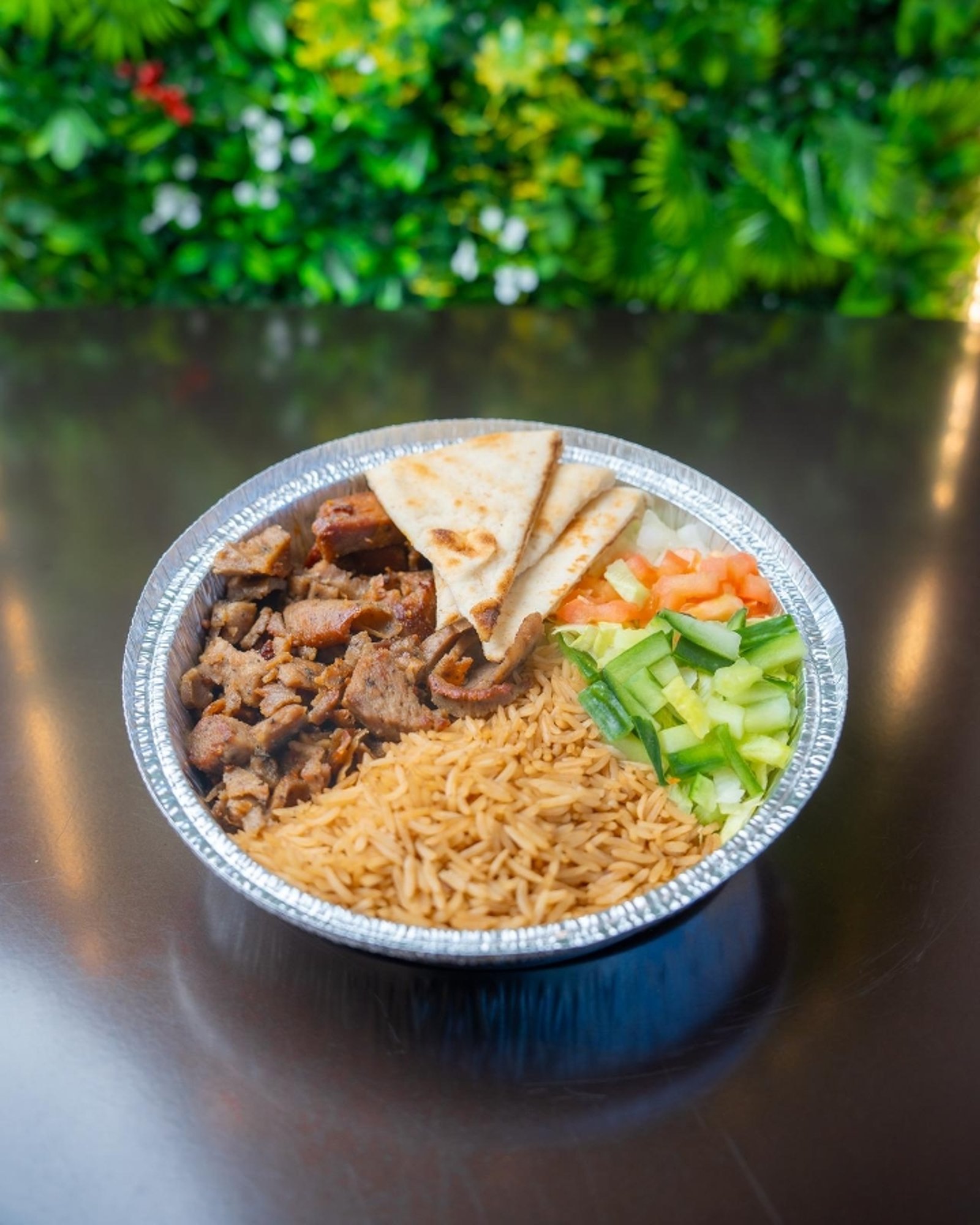 Lamb Gyro Over Rice