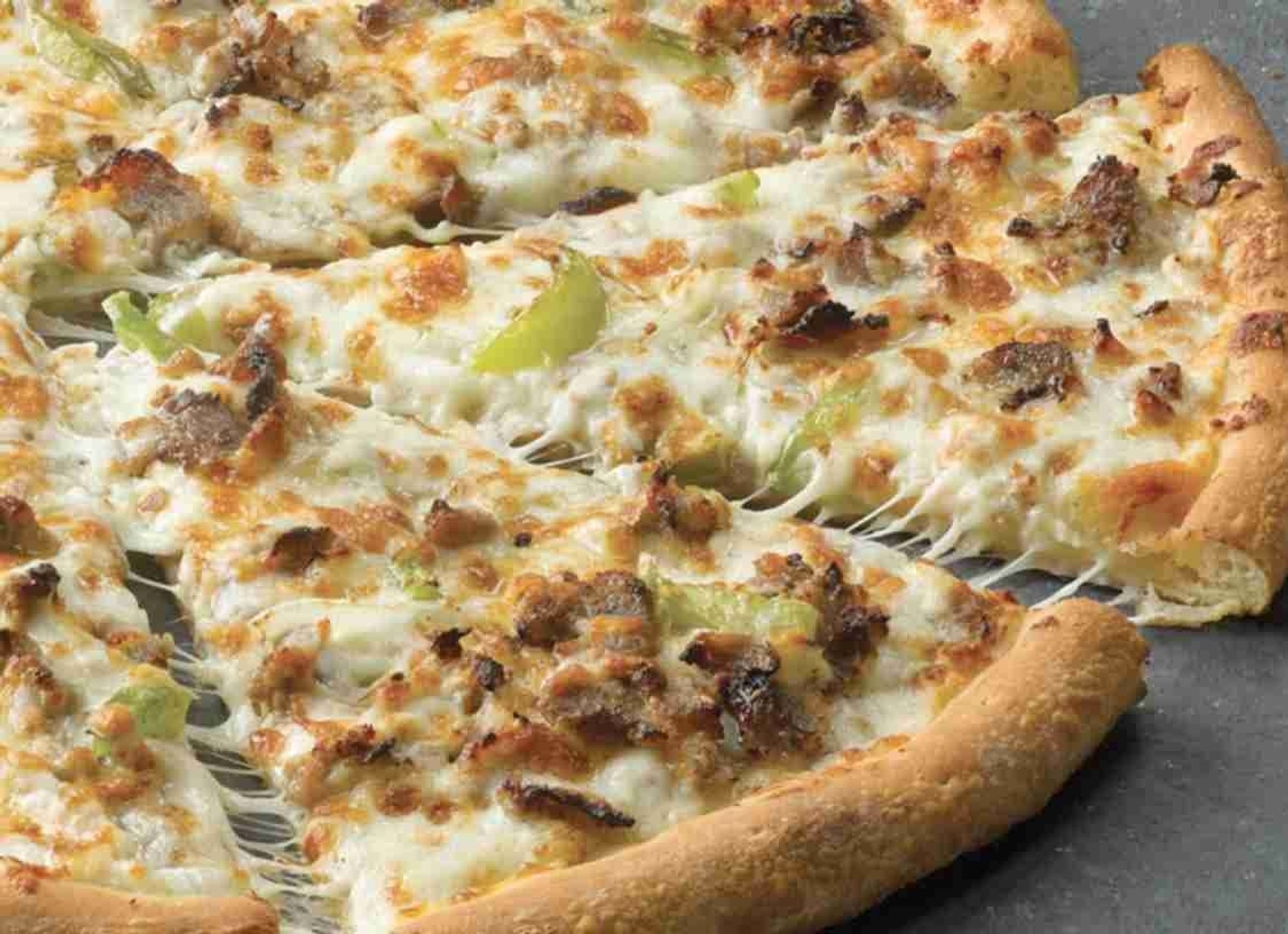 Cheese Steak Pizza