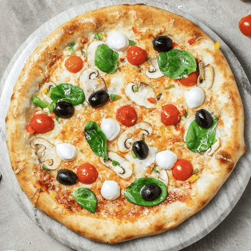 Mediterranean White Pizza