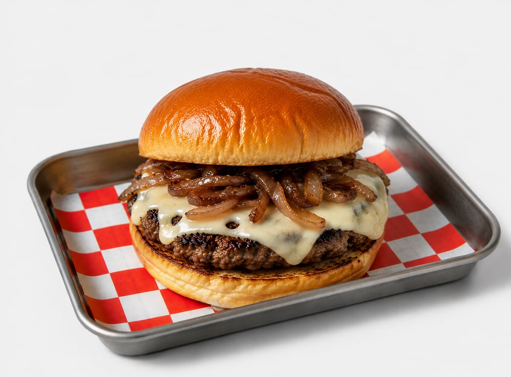Swiss Onion Burger