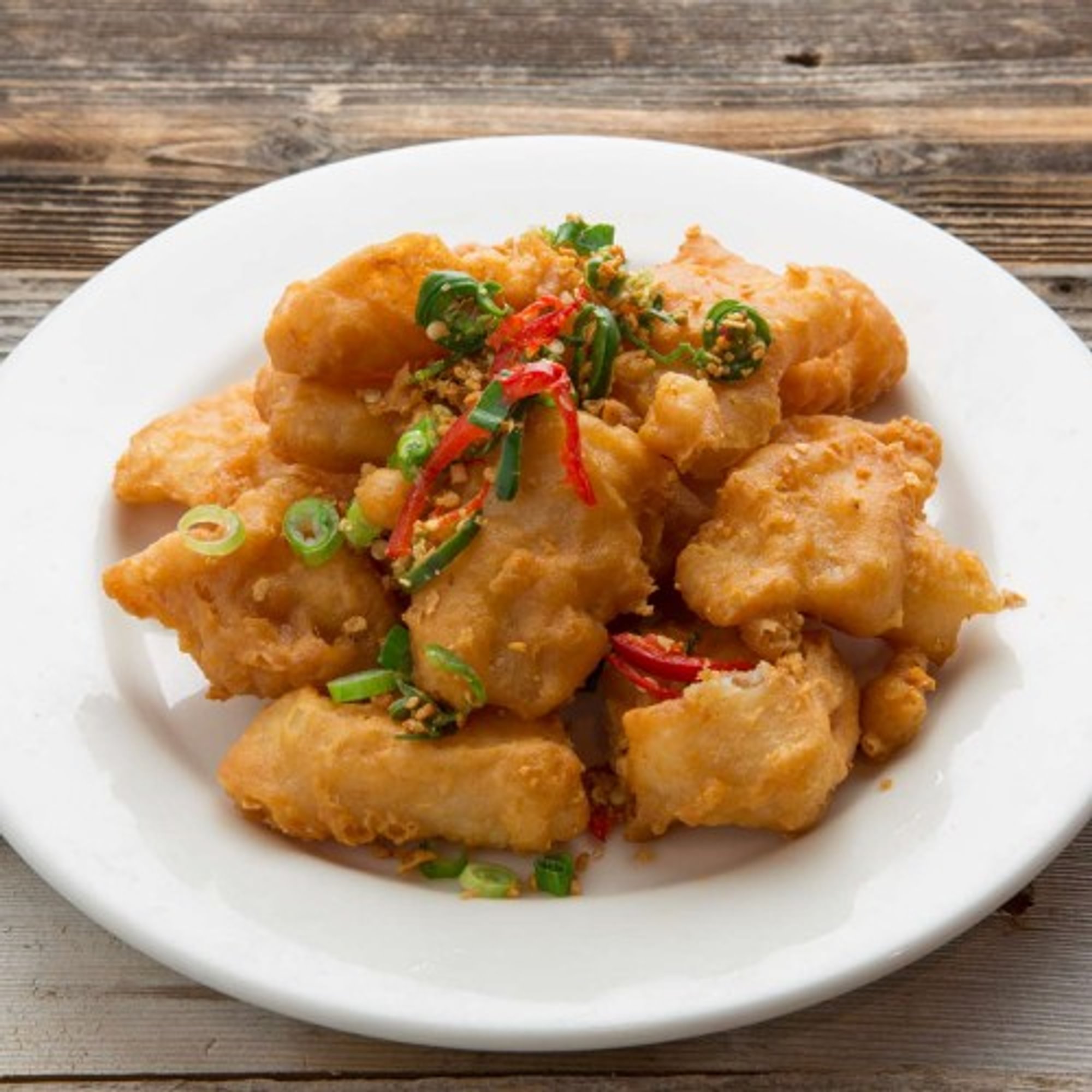 E15 Deep Fried Cod Fillet with Spicy Salt 椒 隳斑 #