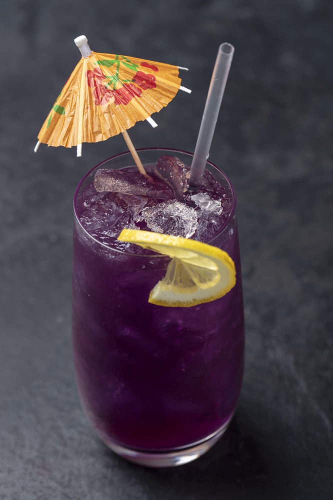 Butterfly Pea Flower Iced Tea (V, G, D, N)
