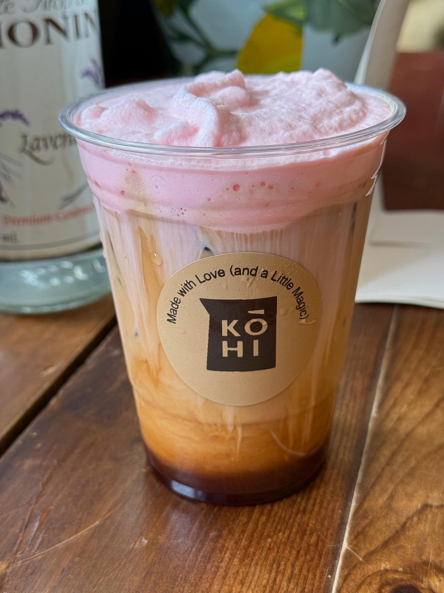 CHERRY CHAI LATTE