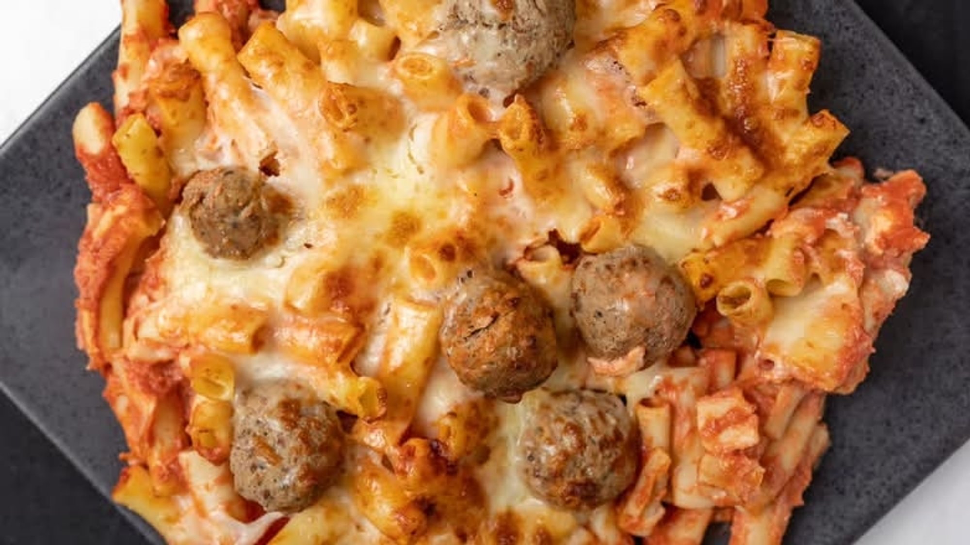 Baked Ziti with Meatballs