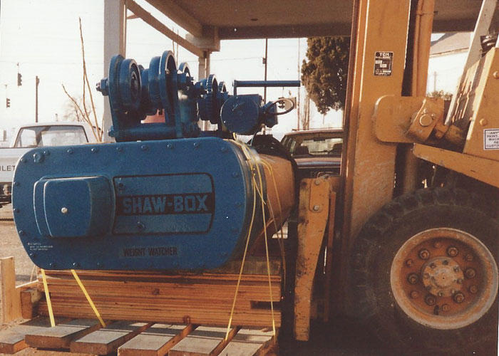 Standard Hoist & Winch Standard Electric Motor Service Photo