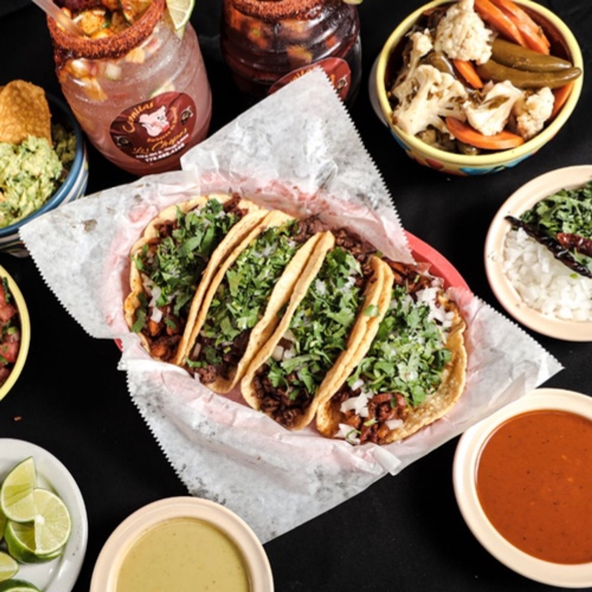Cena De 3 Tacos / 3 Tacos Dinner