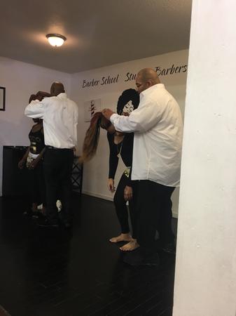 Images Preparing People Barber Styling College
